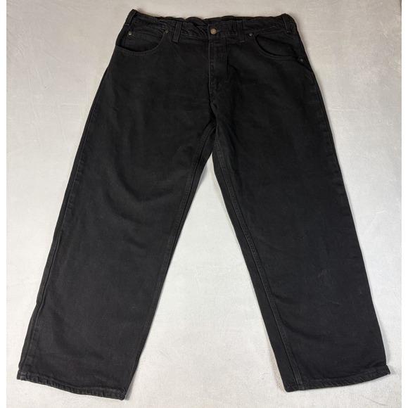 Black Other - Prsn Blu Denim Made By Real Inmates USA Men's Jeans Black  Size 40x30 Cotton